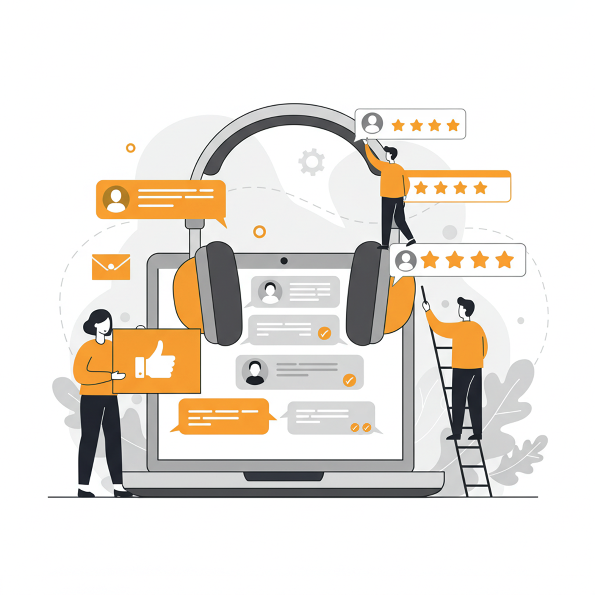 Amazon customer support and reviews management services - Professional customer service and feedback management